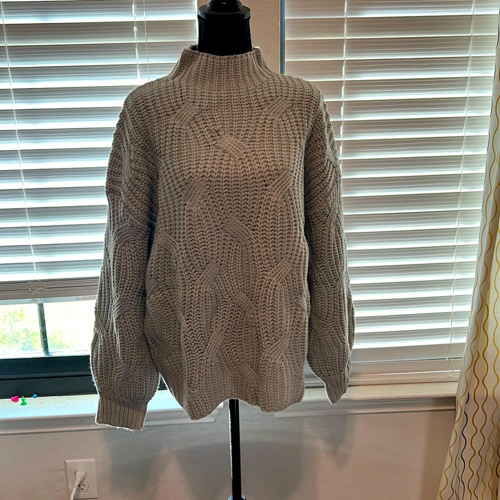 Gray sweater